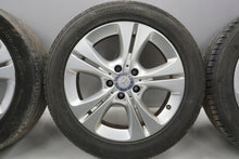 Laden Sie das Bild in den Galerie-Viewer, 4x Alufelge 17 Zoll 7.0&quot; 5x112 A2054014300 Mercedes-Benz W205 Rim Wheel