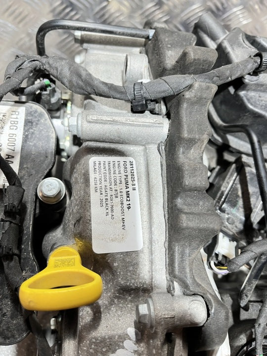 Motor Ford Puma B7JB 1.0 125PS 92kW 6TKm 2025 Benzin Engine Komplett MOT7826549800ok