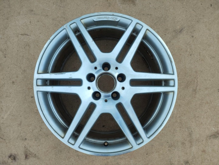 1x Alufelge 18 Zoll 8.5" 5x112 Silber A2124012302 Mercedes-Benz W212 Rim Wheel FEL3955659291tr