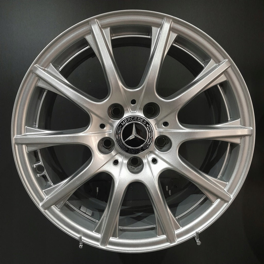 4x Alufelge 16 Zoll 6.5" 5x112 38ET A2054012400 Mercedes-Benz W176 Rim Wheel FEL9772007284og
