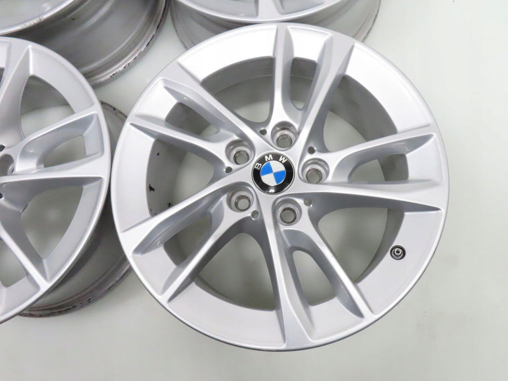 4x Alufelge 16 Zoll 7.0" 5x112 47ET Glanz Silber 6855083 BMW 2 F45 F46 Rim Wheel FEL9043923071oz