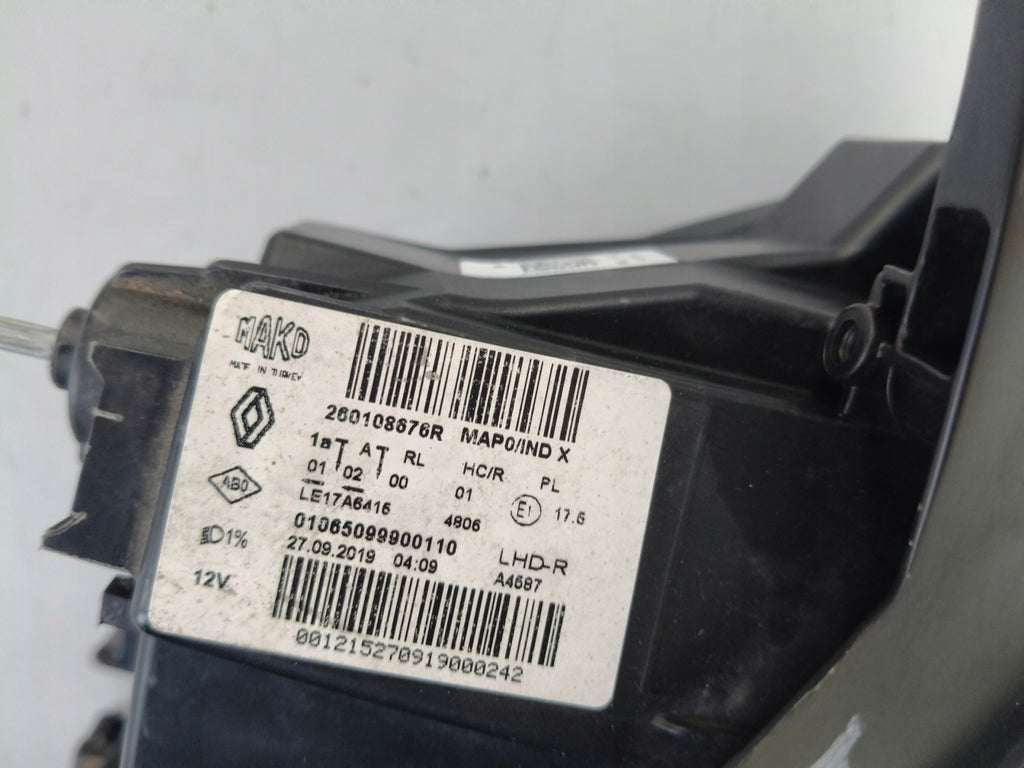 Frontscheinwerfer Renault Clio V 260108876R Rechts Scheinwerfer Headlight SCH7999415997yt