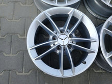 Laden Sie das Bild in den Galerie-Viewer, 4x Alufelge 16 Zoll 6.5" 5x112 44ET A1774010100 Mercedes-Benz Cla Slc Rim Wheel FEL9135231695oq