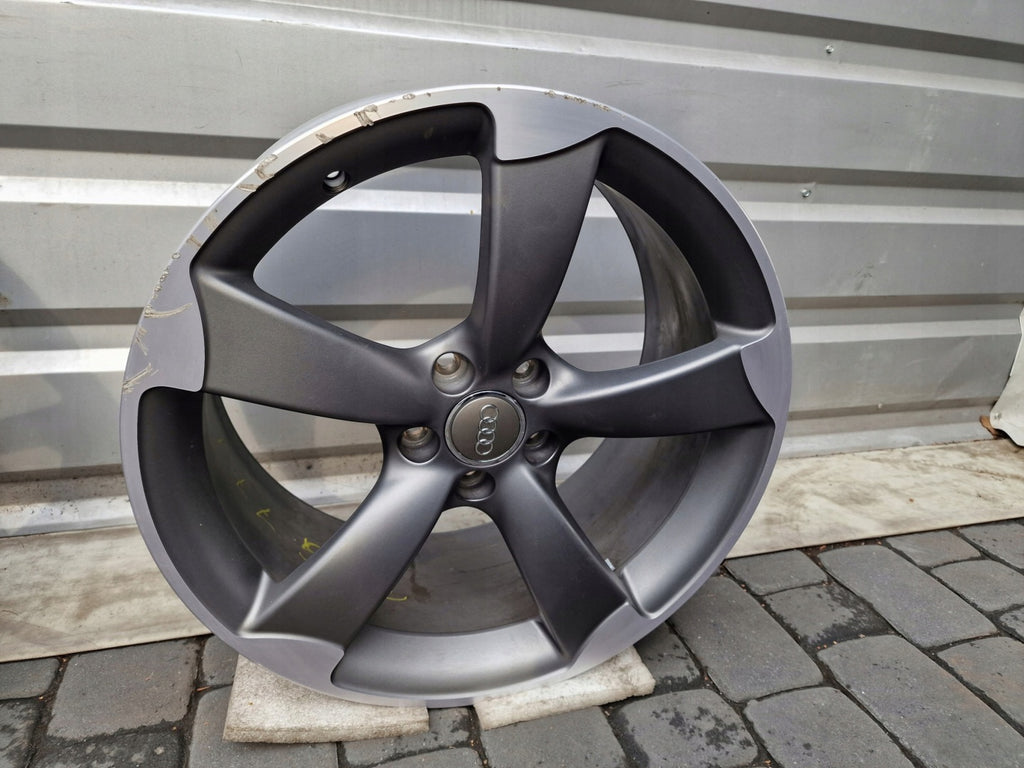 1x Alufelge 19 Zoll 8.5" 5x112 42ET Glanz Graphit 420601025S Audi Mg Rim Wheel FEL7181324076vs