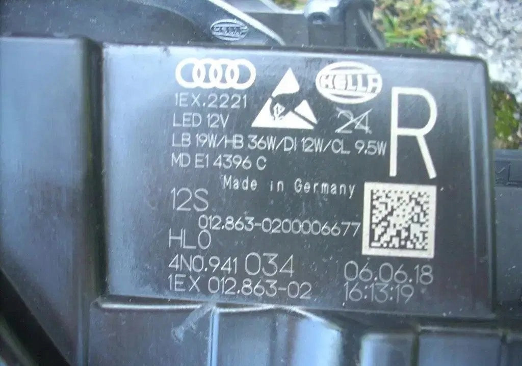 Frontscheinwerfer Audi A8 4N0941034 LED Rechts Scheinwerfer Headlight SCH5173159715ag