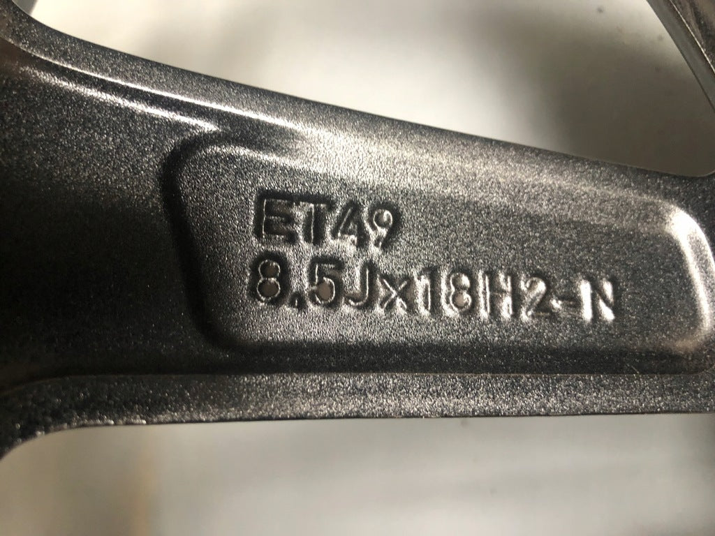 4x Alufelge 18 Zoll 8.5" 5x112 Glanz Silber A2054019600 Mercedes-Benz A205 FEL7582426280pr