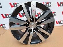 Laden Sie das Bild in den Galerie-Viewer, 1x Alufelge 16 Zoll 7.0" 5x108 44ET Glanz 9677989577 Peugeot 308 Ii Rim Wheel FEL3429144208jv