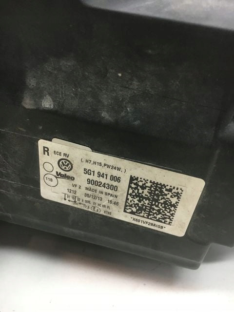 Frontscheinwerfer VW Golf VII 5G1941006 90024300 LED Rechts Headlight SCH8927869863ol