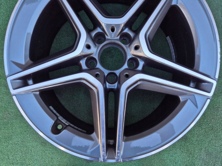 1x Alufelge 19 Zoll 5x112 A2474011500 Mercedes-Benz Gla H247 Rim Wheel FEL6827510316wc