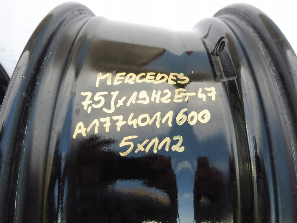 1x Alufelge 19 Zoll 7.5" 5x112 47ET A1774011600 Mercedes-Benz Cla Amg Rim Wheel FEL8107937160nk
