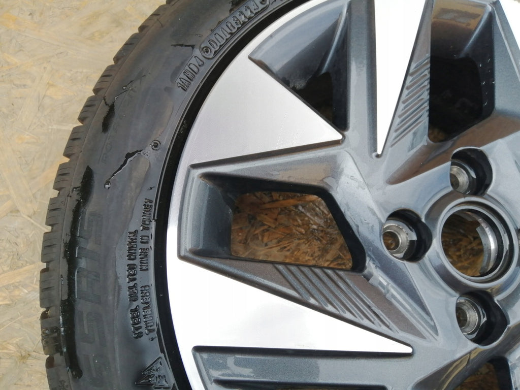 1x Alufelge 15 Zoll 6.0" 5x114.3 48ET 52910-K7500 Hyundai I10 Rim Wheel FEL5553931527pr