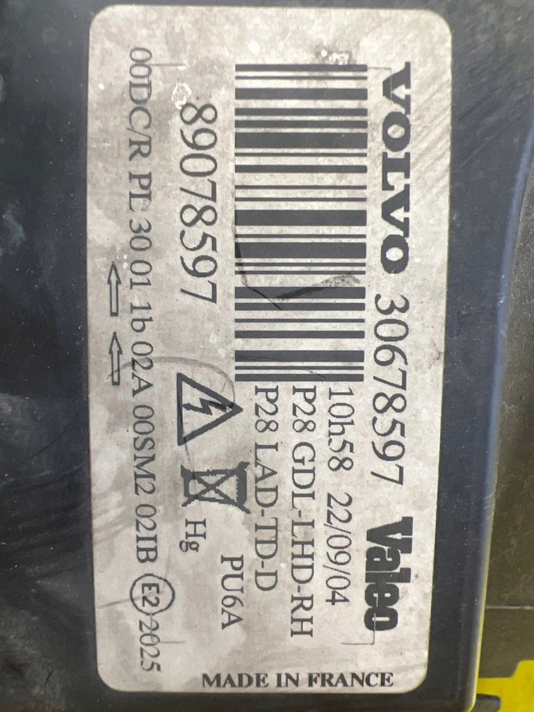 Frontscheinwerfer Volvo Xc90 I 30678597 Xenon Rechts Scheinwerfer Headlight