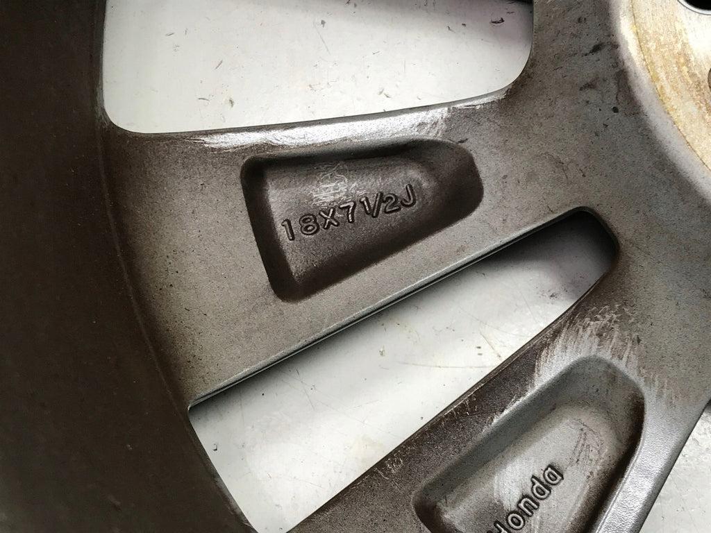 1x Alufelge 18 Zoll 7.5" 5x114.3 55ET 3M018075A Honda Hr-V Rim Wheel