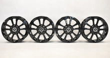 Laden Sie das Bild in den Galerie-Viewer, 4x Alufelge 17 Zoll 6.5" 5x112 38ET Glanz Schwarz A1564011700 Mercedes-Benz X156 FEL4813699281nw