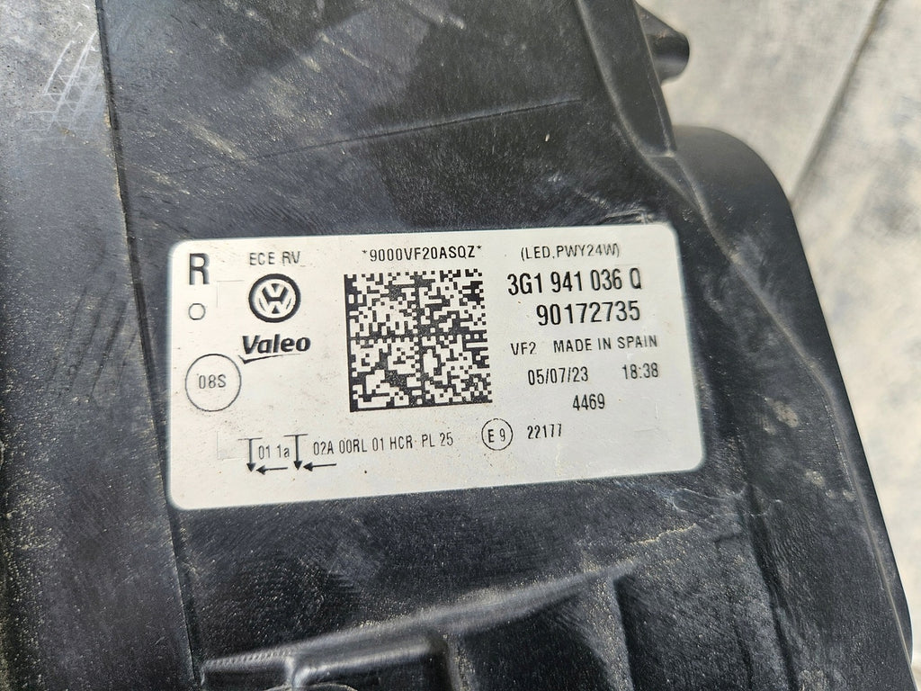 Frontscheinwerfer VW Passat B8 491036Q Full LED Rechts Scheinwerfer Headlight