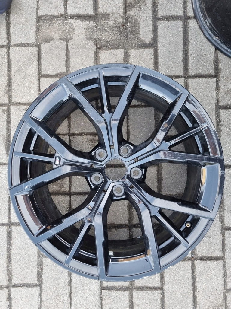 1x Alufelge 19 Zoll 8.0" 5x112 30ET Glanz Schwarz 8747234 BMW Rim Wheel FEL3075263409sk