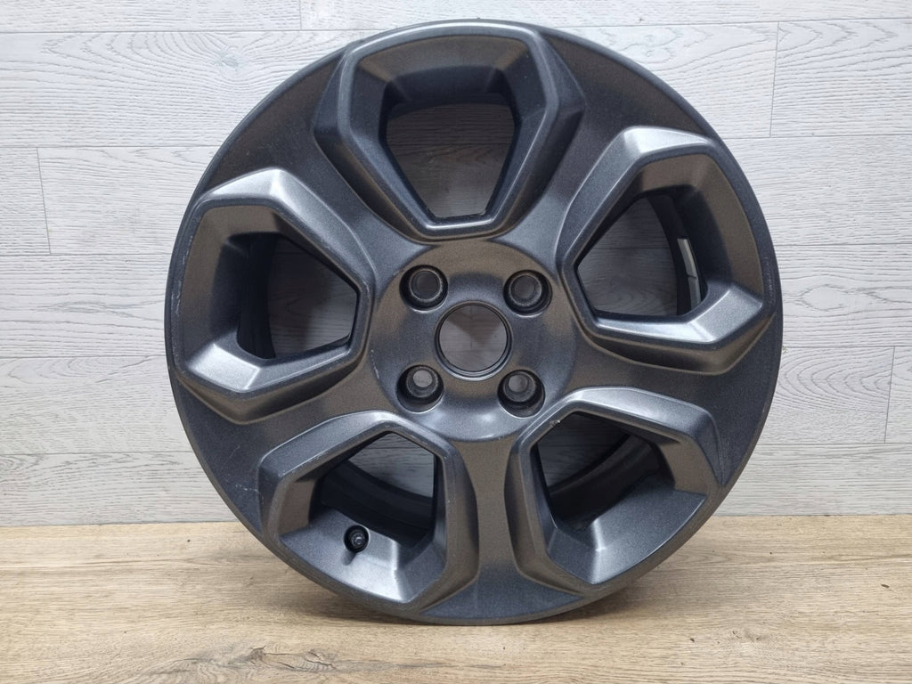 1x Alufelge 16 Zoll 6.5" 4x108 37 5ET Matt Grau GN15-B2B Ford Fiesta I Ecosport FEL2200650917gj