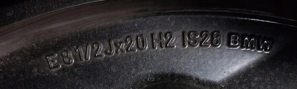 1x Alufelge 20 Zoll 8.5" 5x112 28ET Glanz Graphit 5A02653 BMW I20 Rim Wheel FEL4947628989da