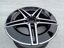 Load image into Gallery viewer, 1x Alufelge 18 Zoll 8.5" 5x112 52ET Glanz Schwarz A206011800 Mercedes-Benz W206 FEL5703125243ca