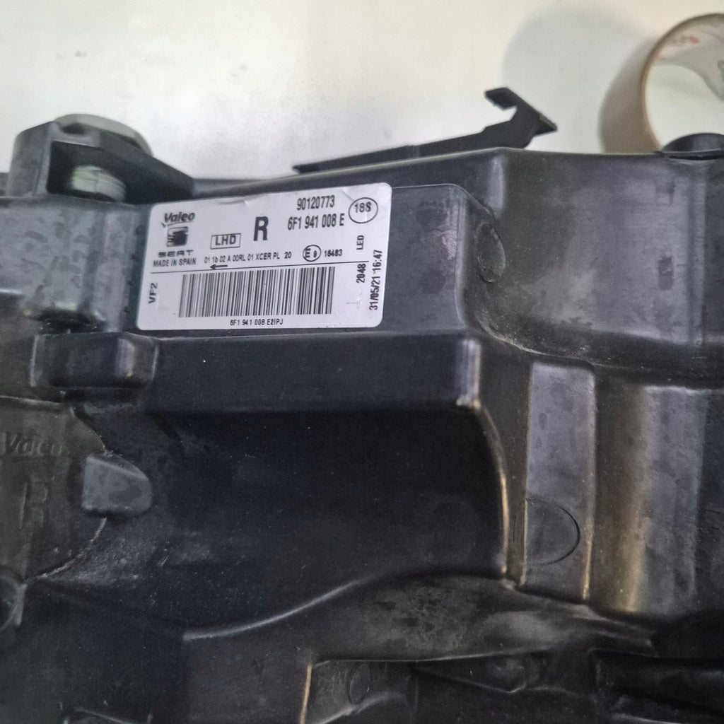 Frontscheinwerfer Seat Ibiza V 6F1941008E LED Rechts Scheinwerfer Headlight