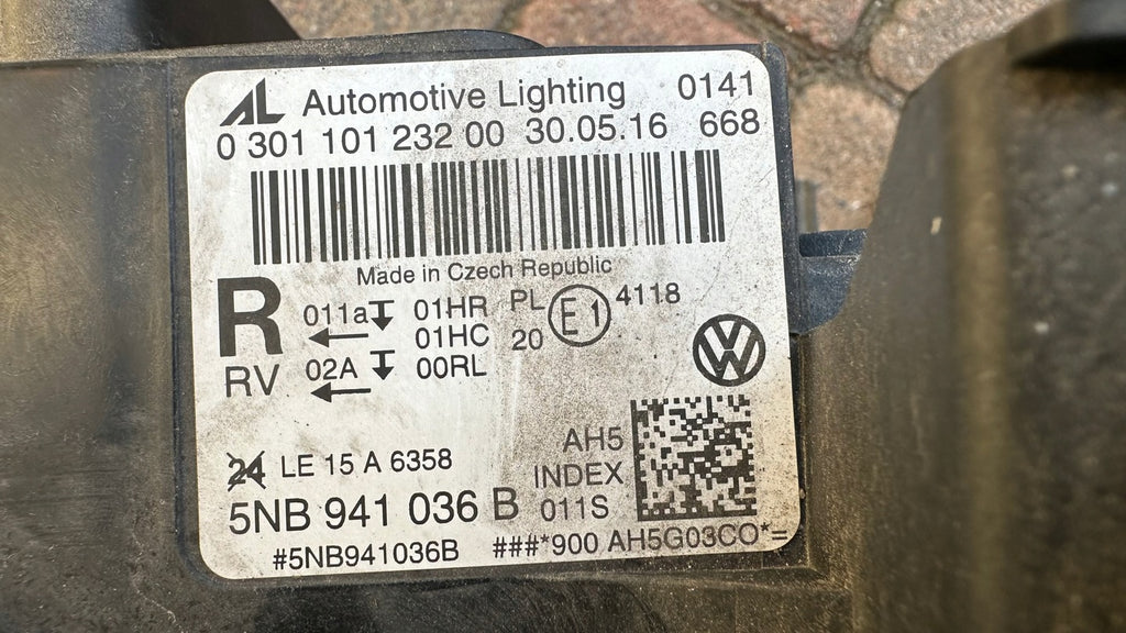 Frontscheinwerfer VW Tiguan 5NB941036B FULL LED Rechts Scheinwerfer Headlight