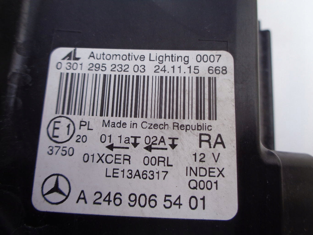 Frontscheinwerfer Mercedes-Benz W246 A2469065401 LED Rechts Headlight