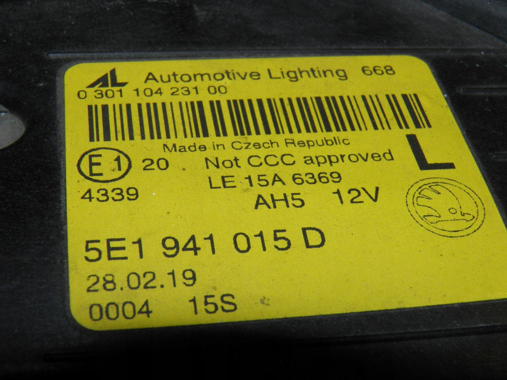 Frontscheinwerfer Skoda Octavia III 5E1941015D LED Links Scheinwerfer Headlight SCH9709328272pf