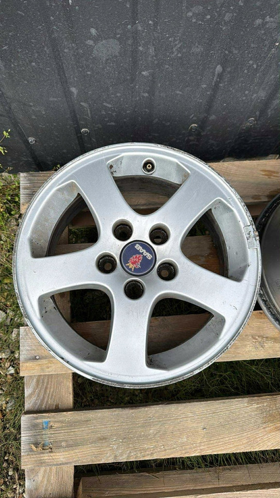 4x Alufelge 16 Zoll 6.5" 5x110 41ET 12785708 Saab I Rim Wheel FEL1334821536xa
