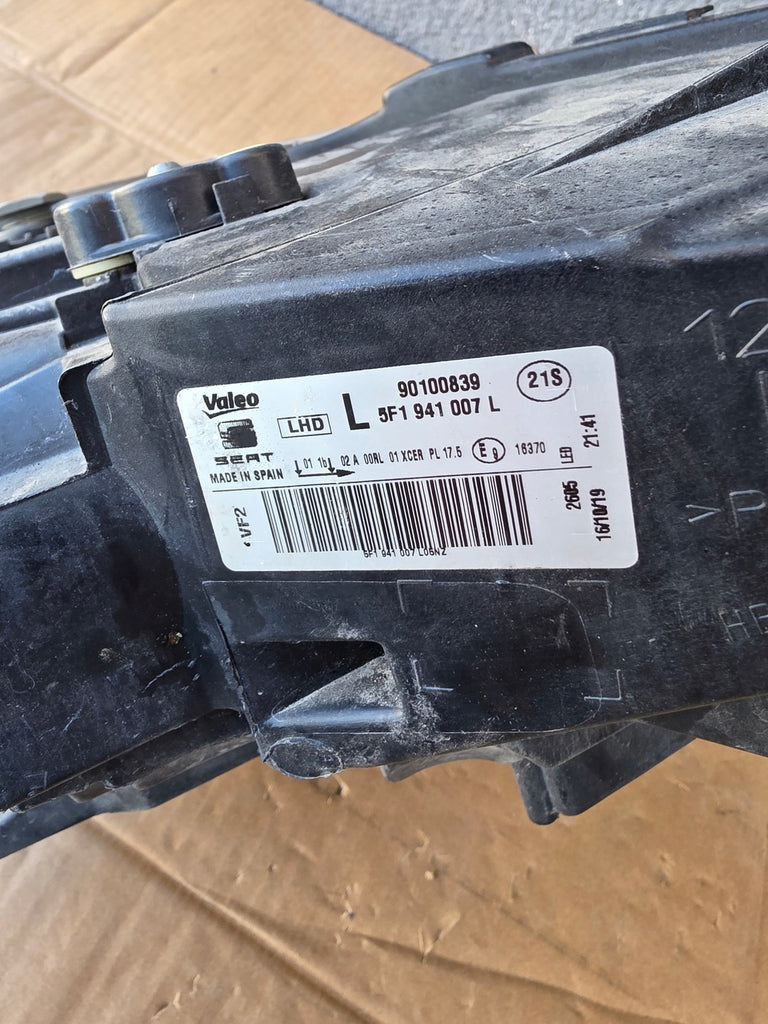 Frontscheinwerfer Seat Leon 5F1941007L LED Links Scheinwerfer Headlight