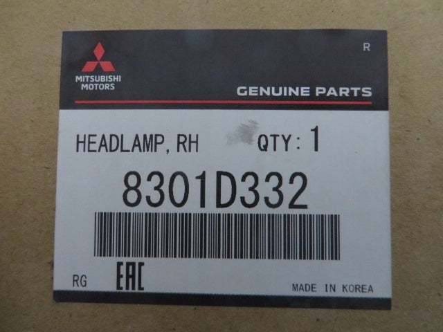 Frontscheinwerfer Mitsubishi Outlander III 8301D3-32 LED Rechts Headlight