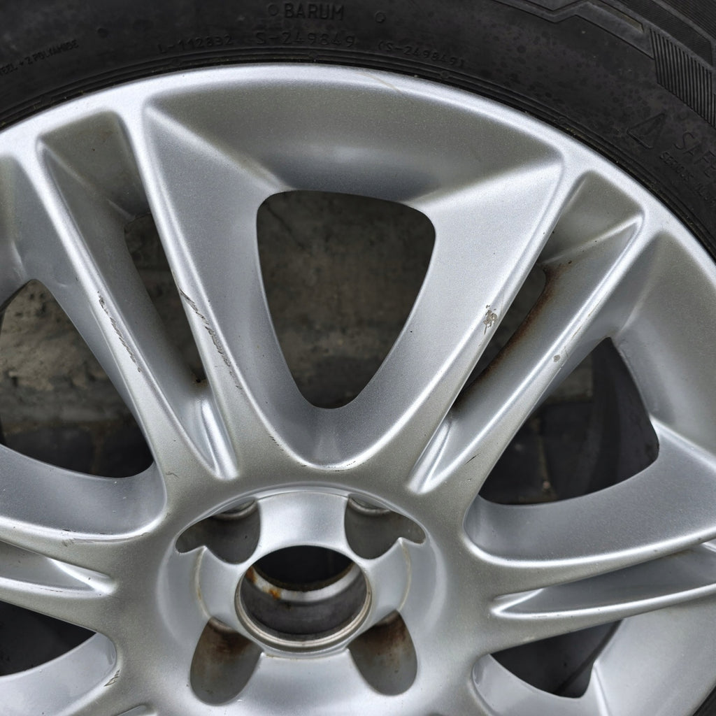 1x Alufelge 16 Zoll 6.0" 4x108 40ET Opel Corsa D Rim Wheel FEL7102181196lg
