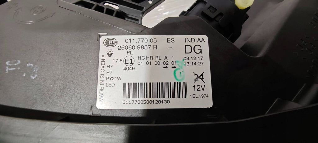 Frontscheinwerfer Renault Kadjar 260609857R LED Links Scheinwerfer Headlight SCH7965956303uz