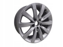 Load image into Gallery viewer, 1x Alufelge 17 Zoll 7.0" 5x112 39ET Glanz Silber 7N0601025C Audi Rim Wheel FEL2893854762wn