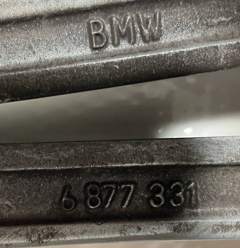 1x Alufelge 19 Zoll 7.5" 5x112 32ET Glanz Grau 6877331 BMW G02 Mg Rim Wheel FEL2220443925ve