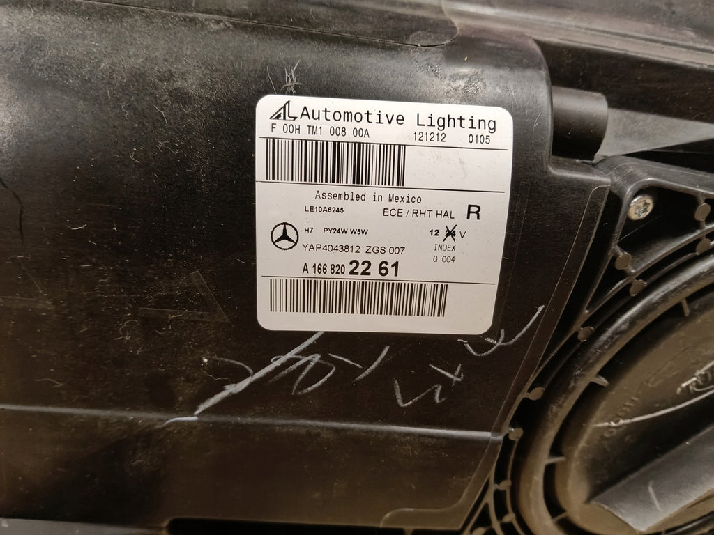 Frontscheinwerfer Mercedes-Benz W166 A1668202261 Rechts Scheinwerfer Headlight SCH9251146171nz