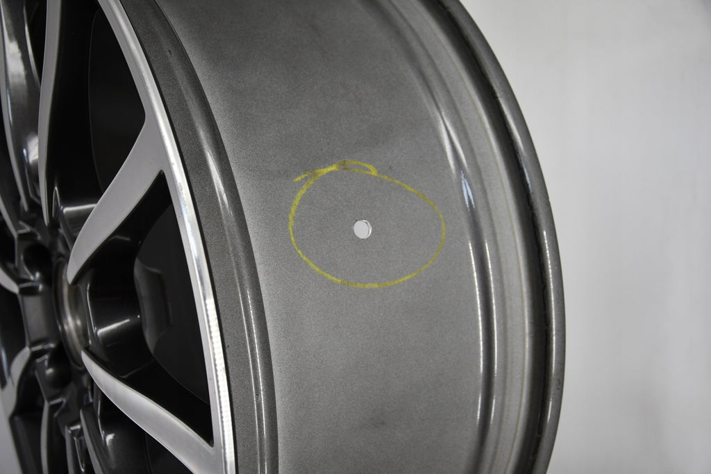 1x Alufelge 20 Zoll 8.0" 5x130 57ET Glanz Graphit 98136216014 Mg Carrera