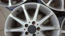 Laden Sie das Bild in den Galerie-Viewer, 4x Alufelge 17 Zoll 7.0" 5x112 49ET Glanz Silber A1694010702 Mercedes-Benz W245 FEL3660849367gl