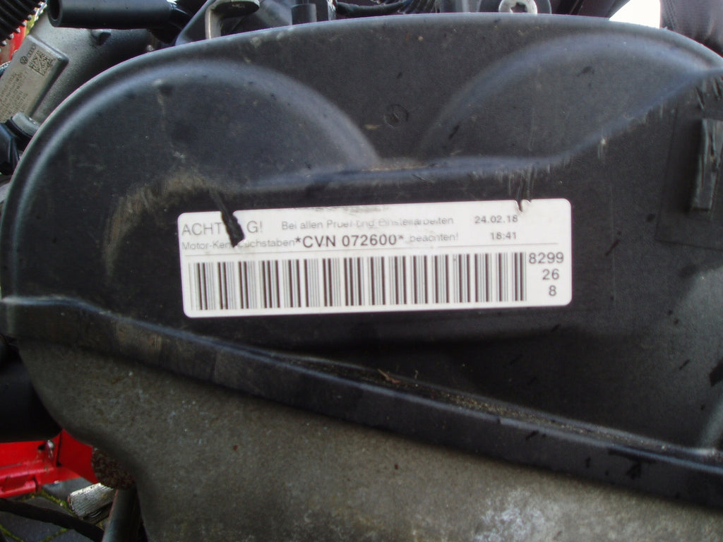 Motor Audi A4 B9 CVN 1.4 TFSI 150PS 110kW 16TKm 2018 Benzin Engine Komplett