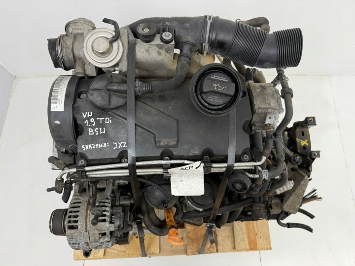 Motor Skoda VW Fabia II BSW 1.9 TDI 105PS 77kW 143TKm 1997 Diesel Komplett MOT4148423547zd
