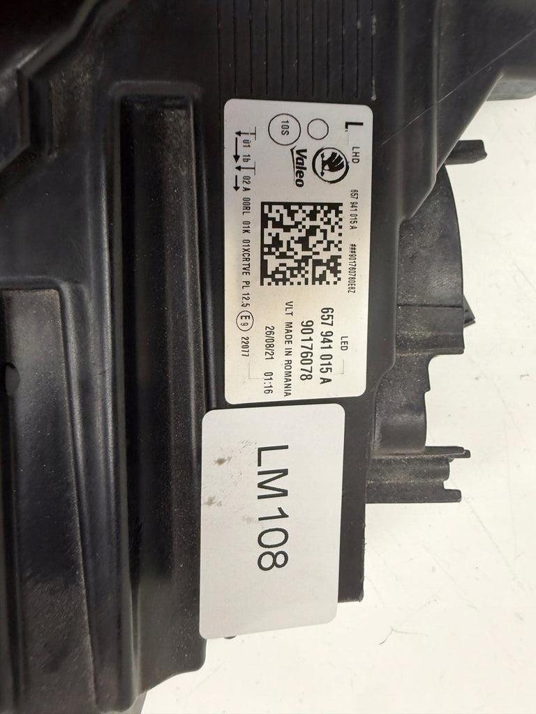 Frontscheinwerfer Skoda Scala 657941015A LED Links Scheinwerfer Headlight SCH6354698277vc