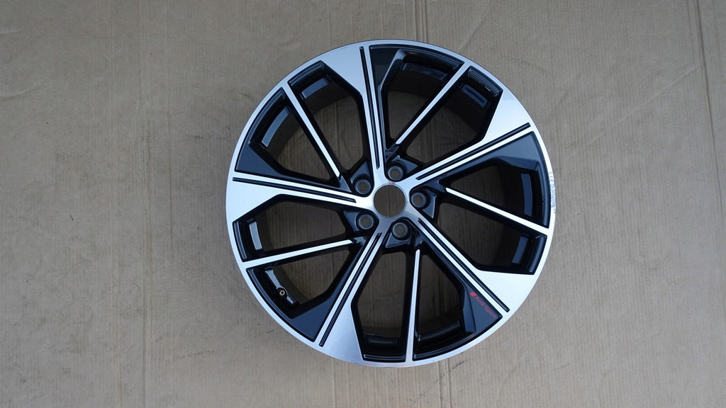 1x Alufelge 21 Zoll 8.5" 5x112 34ET Glanz Schwarz 80A601025 Audi Q5 Rim Wheel FEL6392448965rs