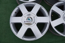 Laden Sie das Bild in den Galerie-Viewer, 4x Alufelge 16 Zoll 6.5" 5x112 50ET Glanz Silber 1Z0601025B Skoda Octavia Ii FEL8833687684sw