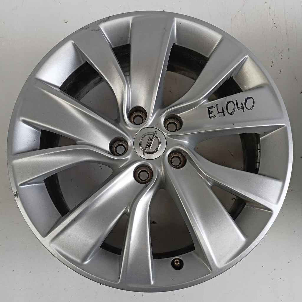1x Alufelge 18 Zoll 7.5" 5x115 41ET Glanz Silber OP080K1 Opel Insignia Rim Wheel FEL5782794910ms