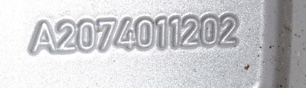 1x Alufelge 18 Zoll 8.5" 5x112 49ET Silber A2074011202 Mercedes-Benz Rim Wheel FEL7168739886ct