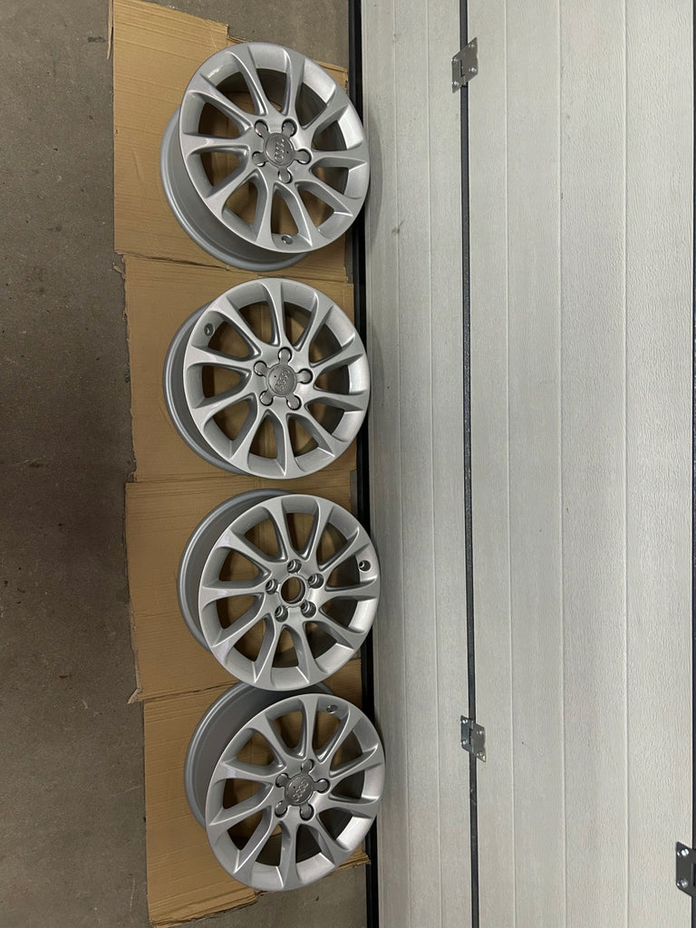 4x Alufelge 16 Zoll 6.5" 5x112 46ET Glanz Silber 8V0601025BM Audi A3 Rim Wheel FEL7956344486kb
