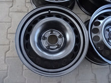 Load image into Gallery viewer, 4x Alufelge 16 Zoll 7.5&quot; 5x112 45ET Glanz Schwarz Audi A4 Rim Wheel