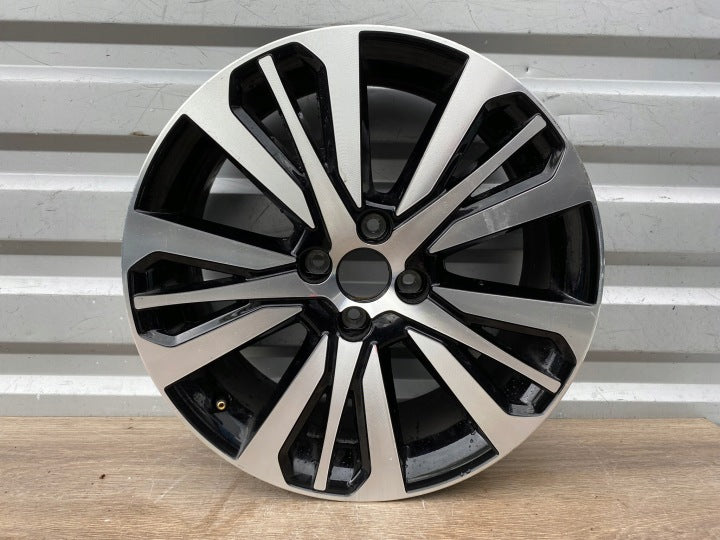 1x Alufelge 17 Zoll 7.0" 4x100 44ET Glanz Schwarz 403007457 Renault Clio Iv FEL1486369679iy