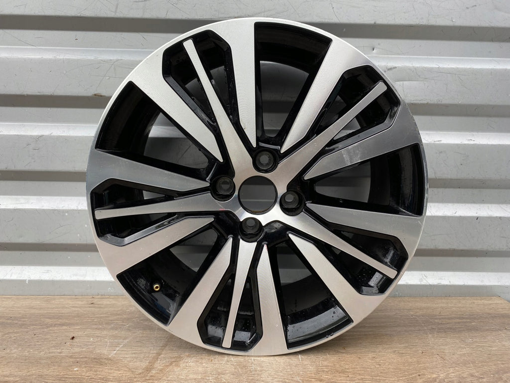 1x Alufelge 17 Zoll 7.0" 4x100 44ET Glanz Schwarz 403007457 Renault Clio Iv FEL1486369679iy