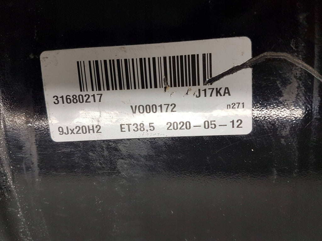 1x Alufelge 20 Zoll 31680217 Volvo Xc90 Ii Rim Wheel FEL6037607752em