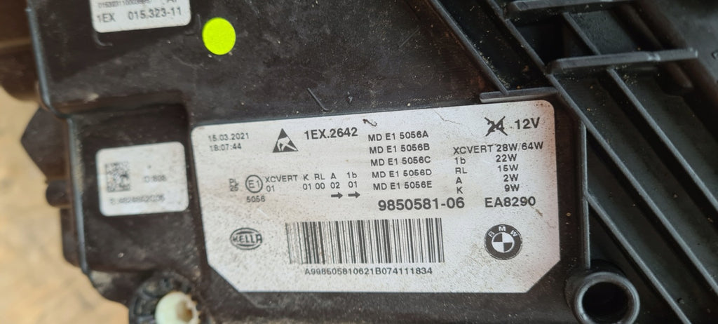 Frontscheinwerfer BMW G31 G30 9850581-06 LED Links Scheinwerfer Headlight SCH3536107456pr
